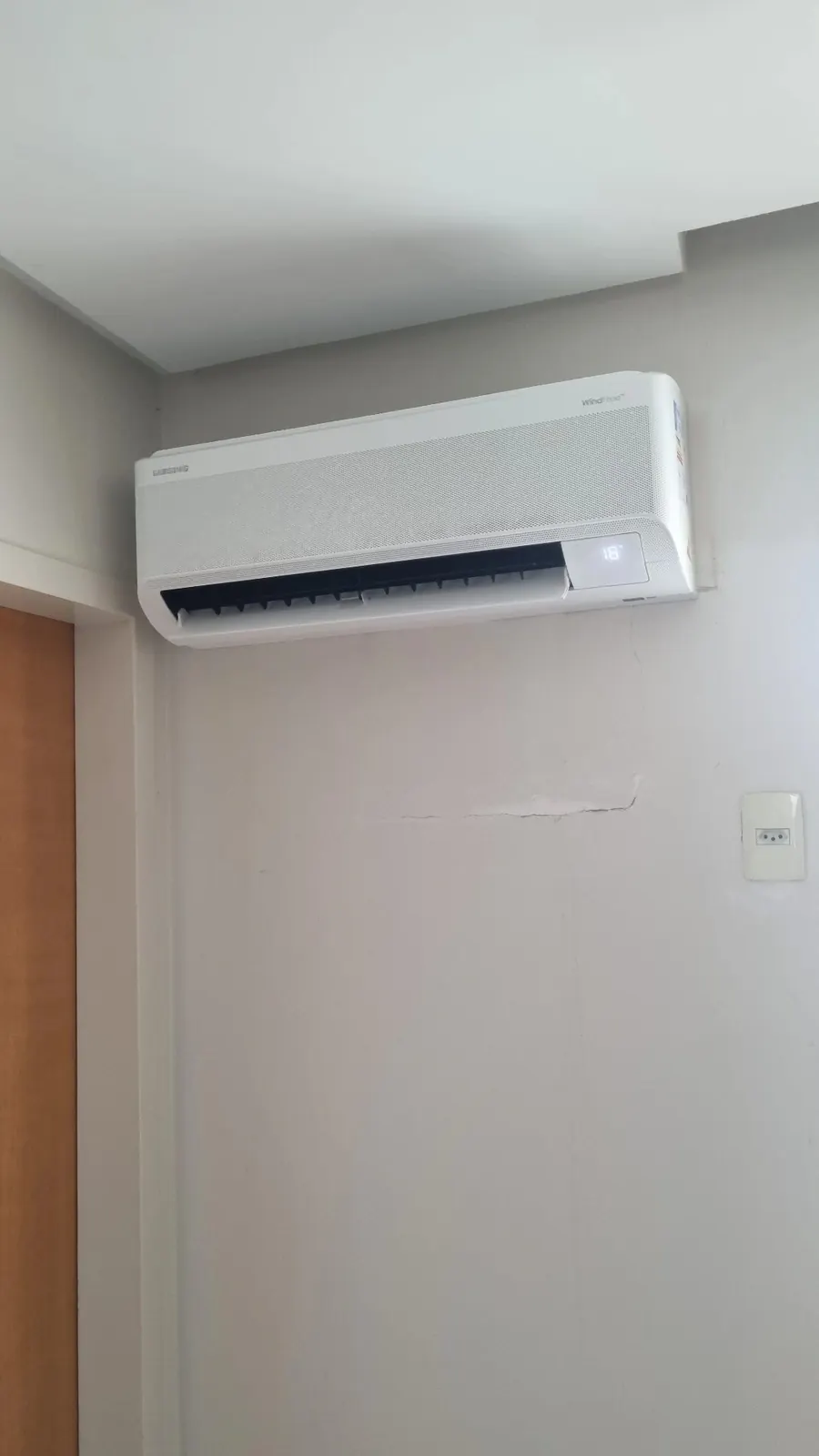 Instalação de ar condicionado Samsung WindFree - UNITEK Refrigeração Goiânia