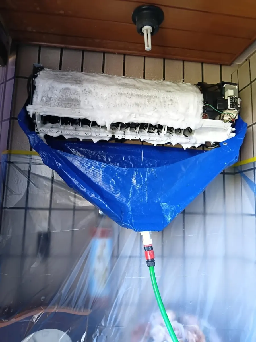 Higienização completa de ar condicionado split - UNITEK Refrigeração