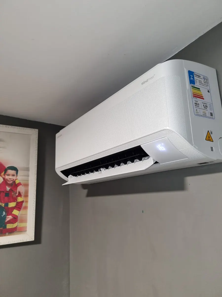 Samsung WindFree instalado residencial - UNITEK Goiânia