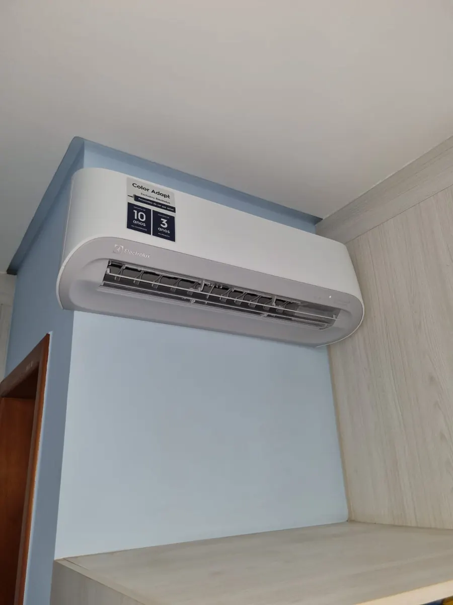 Instalação Electrolux Color Adapt split - instalador ar condicionado Goiânia