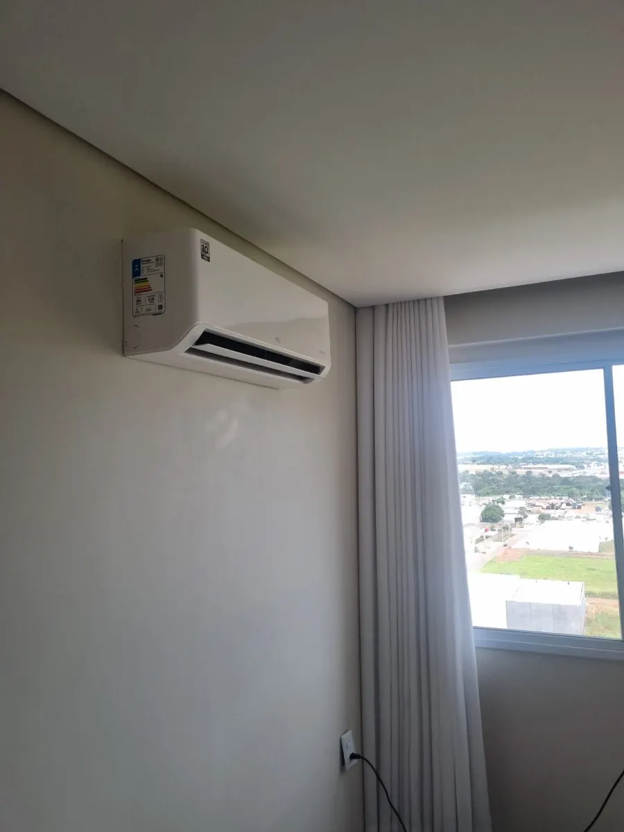 TCL instalado apartamento alto padrão - instalação ar condicionado Goiânia